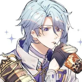 Kamisato Ayato telegram stickers