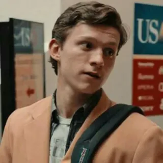 🕷 Tom Holland ator, celebridade, homem, retrato whatsapp sticker