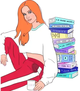 📚 By freaking awesome
Find yourself and be that
Keep holding on
If you reading this, you are amazing
Girls support girls
Love yourself
Totally can do
That's who I am
Be strong
Love love
A fresh start
Books 여자, 책, 독서, 영감, 긍정, 동기 부여, 소녀, 격려 telegram sticker