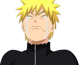 😭 Naruto Anime, Naruto, Pleurs, Triste, Contrarié, Manga, Larmes whatsapp sticker