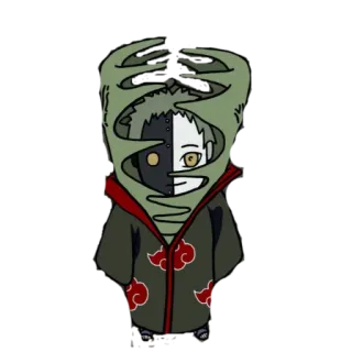 Мини Акацуки telegram stickers