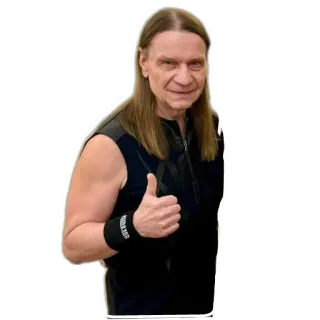🧥 homem, polegar para cima, retrato, cabelo comprido, roupa casual telegram sticker