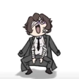 ⛓ Anime, Manga, Chibi, Personnage, Drôle, Expression, Dessin animé whatsapp sticker