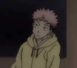 😐 Yuji Itadori Jujutsu Kaisen Anime, Jujutsu Kaisen, Yuji Itadori, Shonen telegram sticker
