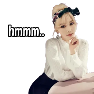 Taeyeon.yïp by @darkblck telegram stickers