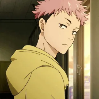 🍷 Yuji Itadori Jujutsu Kaisen Anime, Charakter, Itadori Yuji, Jujutsu Kaisen whatsapp sticker