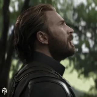 🇺🇸 Captain America 캡틴 아메리카, 크리스 에반스, 마블, 어벤져스, 슈퍼히어로, 영화 telegram sticker