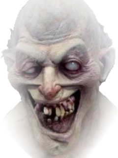 😱 scary, horror, mask, creepy, monster telegram sticker