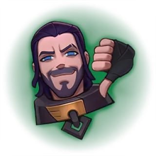 🎮 thumbs down, dislike, negative, bad, man, finger telegram sticker