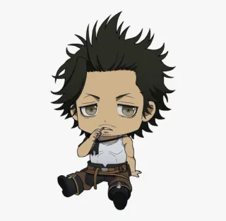 👶 Yami Sukehiro Black Clover Anime, Manga, Chibi, Black Clover, Yami Sukehiro telegram sticker