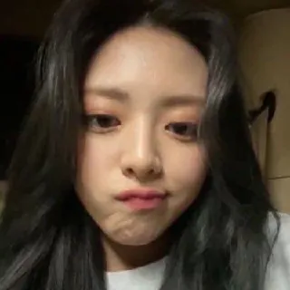 ❄️ kpop, женщина, портрет, айдол, красота whatsapp sticker