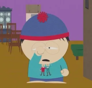 😦 Stan Marsh South Park Stan Marsh, South Park, Cartoon, Zeichentrick, TV Serie telegram sticker
