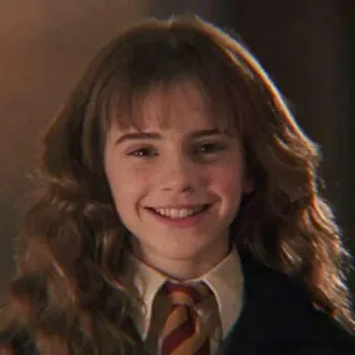 🐿 Hermione Granger Harry Potter Hermelien Griffel, Harry Potter, tovenaar, magie, school telegram sticker