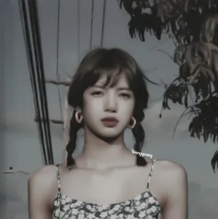 😡 Lisa 리사, kpop, 블랙핑크, 가수, 여자 telegram sticker