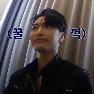 🫥 꿀 쯉 kpop, idol, coreano, uomo, ritratto, meme telegram sticker