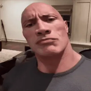 🧐 Dwayne Johnson acteur, personne, célébrité, The Rock whatsapp sticker