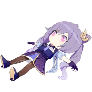 😐 @HAWKS anime, chibi, cartoon, character telegram sticker