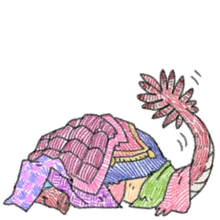 🧺 kura-kura, gambar, hewan, reptil, kartun, tempurung telegram sticker