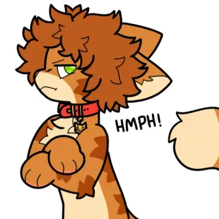 😾 HMPH! telegram sticker