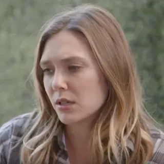 🌻 Elizabeth Olsen attrice, ritratto, bionda, donna, Elizabeth Olsen telegram sticker