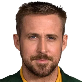 🙂 Ryan Gosling diễn viên, người nổi tiếng, chân dung, đàn ông, nam, Ryan Gosling, khuôn mặt telegram sticker