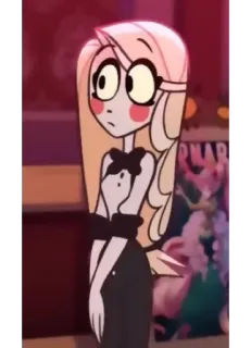 🟡 Charlie Magne Hazbin Hotel мультфильм, анимация, Hazbin Hotel, Чарли Магне, демон telegram sticker