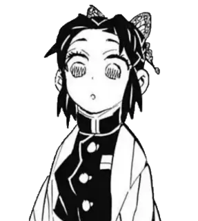 🦋 Shinobu Kocho Demon Slayer Anime, Demon Slayer, Shinobu Kocho, Manga, Dessin animé telegram sticker