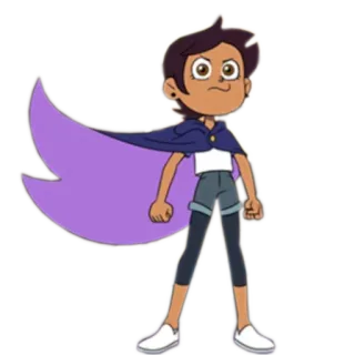 😚 Luz Noceda The Owl House Dibujos animados, Bruja, Fantasía, Capa, Anime, Animado telegram sticker