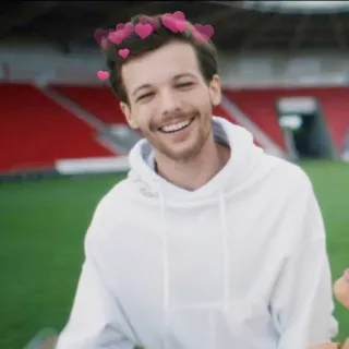 😅 Louis Tomlinson Louis Tomlinson, chanteur, coeurs, célébrité telegram sticker