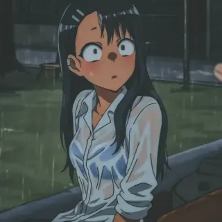 😮 Nagatoro Don't Toy with Me, Miss Nagatoro 애니메이션, 나나시, 츤데레, 만화, 귀여운, 만화영화 telegram sticker