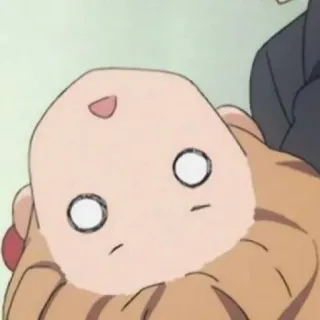 🤎 anime, cartoon, cute, face, funny telegram sticker
