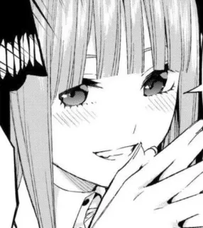 😁 Nino Nakano The Quintessential Quintuplets Anime, Manga, Gadis, Imut, Karakter, Nino Nakano, The Quintessential Quintuplets whatsapp sticker