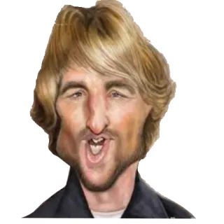 😁 caricature, portrait, funny, celebrity whatsapp sticker