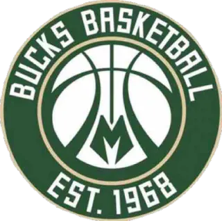 💪 BUCKS BASKETBALL EST. 1968 Basquetebol, Milwaukee Bucks, Equipe esportiva, Logo, NBA telegram sticker