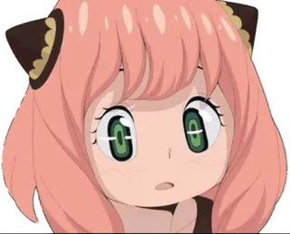 😏 Anya Forger Spy × Family Anime, Kartun, Lucu, Anya Forger, Spy x Family whatsapp sticker