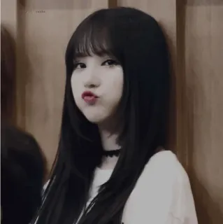 🌿 女人, 肖像, 女孩, 亚洲人 whatsapp sticker