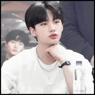 ✨ Hyunjin kpop, stray kids, idol, ca sĩ, hyunjin, chân dung telegram sticker