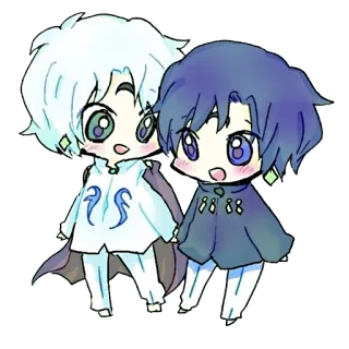 🤗 アニメ, ちび, かわいい, 可愛い, キャラクター, アート telegram sticker