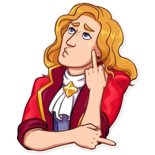 🖕 Мультфильм, Персонаж, Средний палец, Оскорбительный, Жест whatsapp sticker