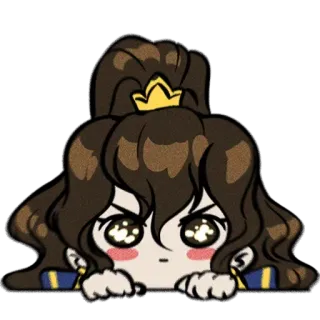 🥺 การ์ตูน, ตัวละคร, น่ารัก, ผู้หญิง, เด็กผู้หญิง whatsapp sticker