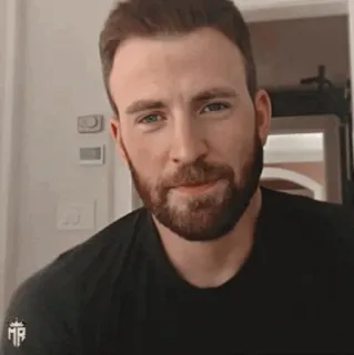🇺🇸 Chris Evans 배우, 남자, 초상화, 유명인, 잘생긴 telegram sticker
