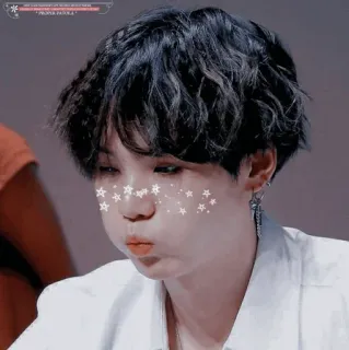 ✨ Suga K-pop, BTS, Korean Pop, Min Yoongi, idol telegram sticker