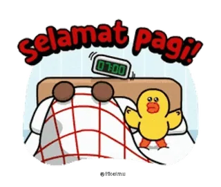 Cony and Friend - Daily @tikelmu whatsapp stickers