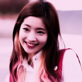 😳 Dahyun dahyun, kpop, twice, idol, singer, smile, cute telegram sticker