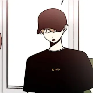 📜 NMN Anime, Personaje, Manga, Ilustración telegram sticker
