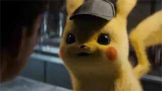 😃 Pikachu Detective Pikachu 宝可梦, 侦探, 皮卡丘, 卡通, 黄色, 帽子 telegram sticker