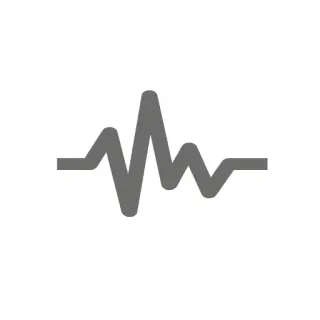 📈 сердцебиение, пульс, ЭКГ, частота, форма волны telegram sticker