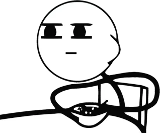 😐 человечек, часы, мем, время, скучно telegram sticker