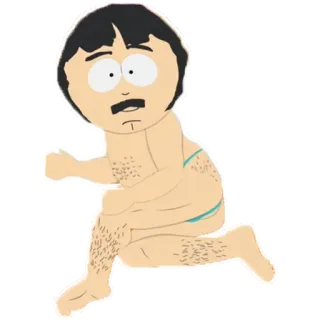 👄 Randy Marsh South Park cartoon, comedy, adult animation, Randy Marsh, South Park telegram sticker