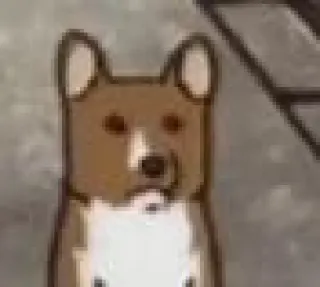🗿 perro, corgi, animal, mascota telegram sticker